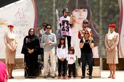 Argentine Bastons wins HH Sheika Fatma Bint Mansoor Ladies 100-km ride